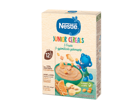 NESTLÉ Junior 3-gyümölcsös gabonapép