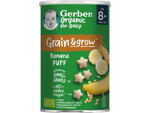 Gerber bio banános gabonasnack